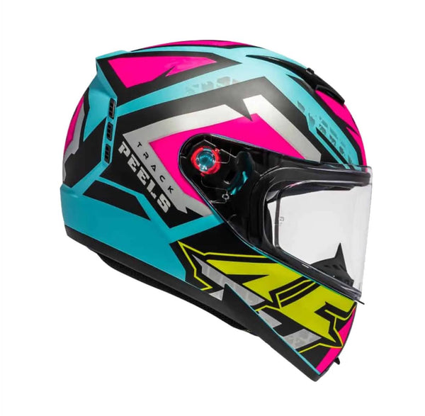 Capacete Peels Icon 23 Track VerdeFosco/Rosa